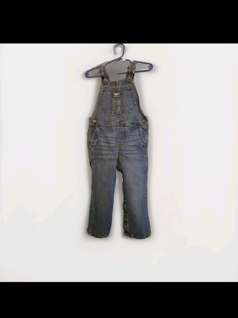 OshKosh B'gosh Denim Overalls in Blue